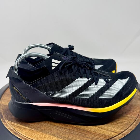 Adidas Adizero Adios Pro 3 Core Black Zero Running Shoes Men Size 11 - Picture 1 of 9